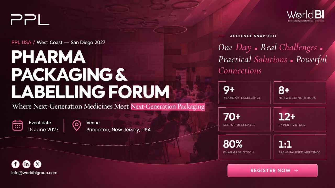 Pharma Packaging Conference US 2027 | Princeton & San Diego